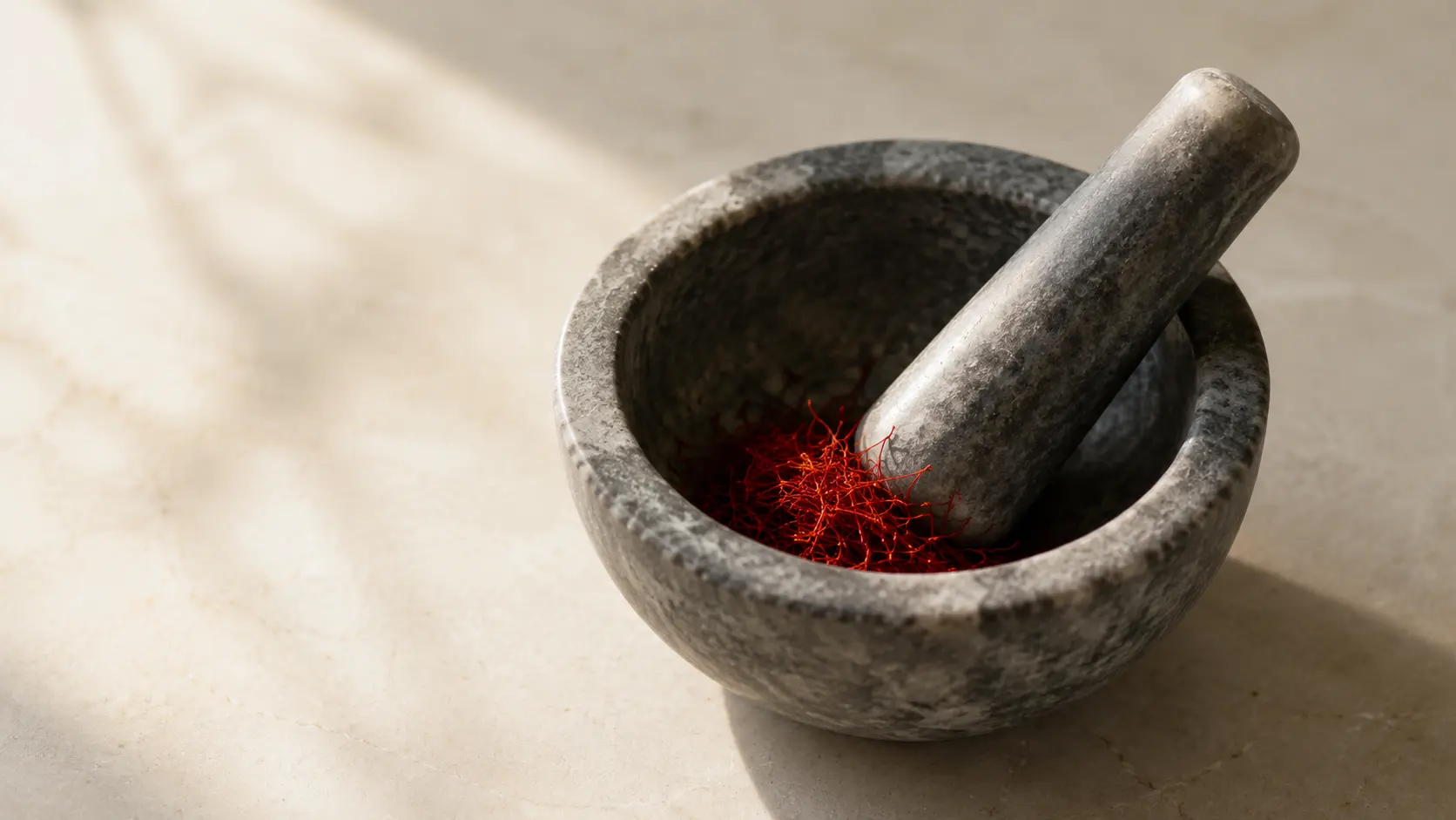 How to Grind Saffron Without Wasting the Threads